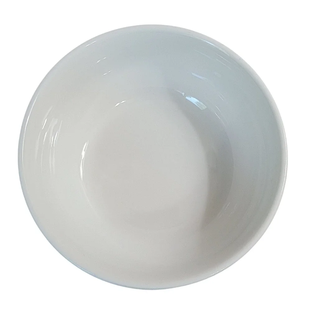 Retired Pampered Chef Simple Additions Small Bowl White China 3.5